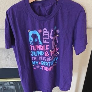 Purple Kids Birthday T-Shirt